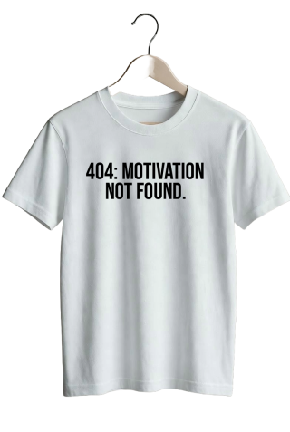 404: Motivation not found. - White