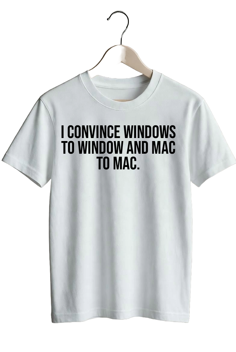 I convince Windows to window and Mac to Mac.